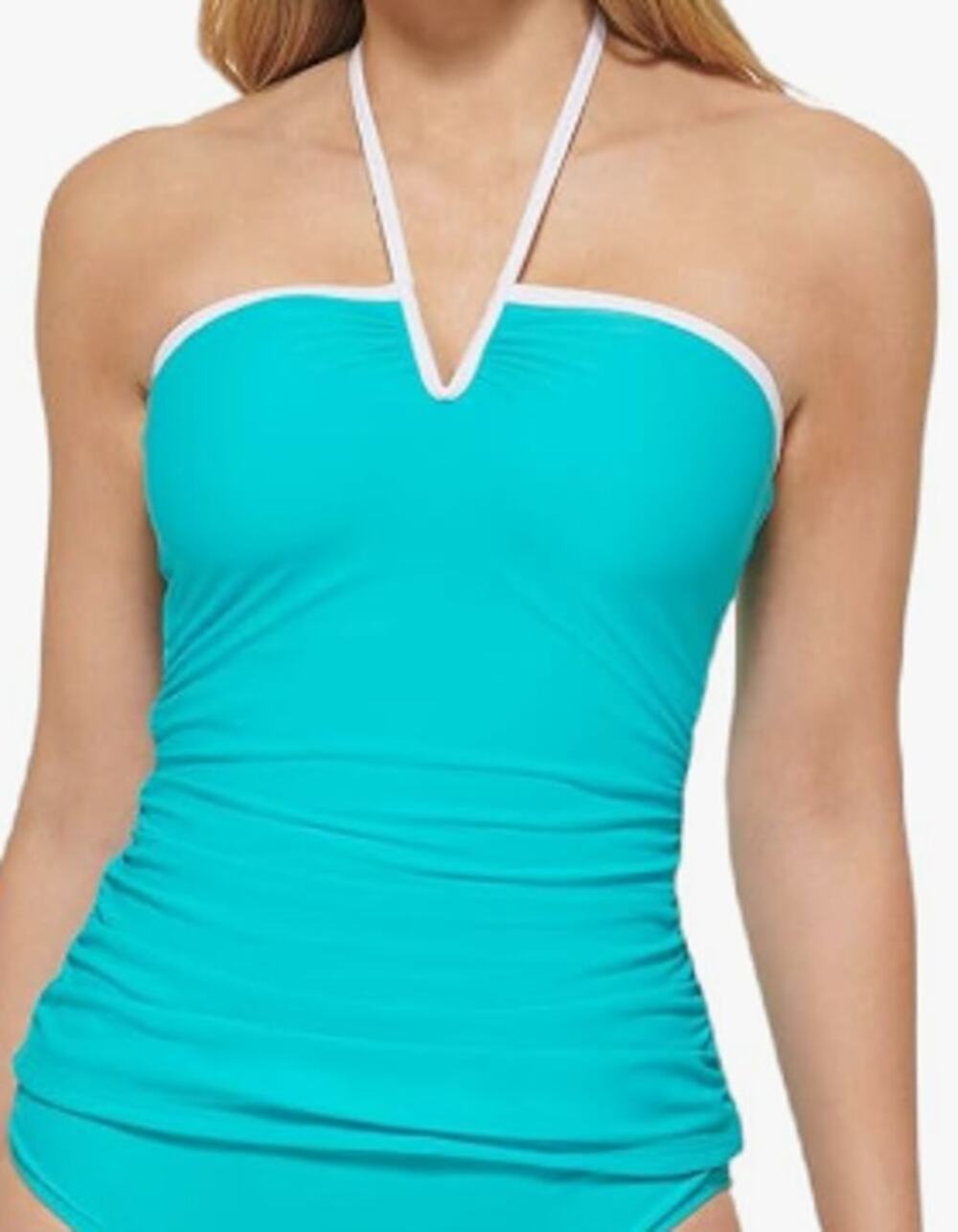 Calvin Klein Halter Tankini Swim Top, NWT, Medium